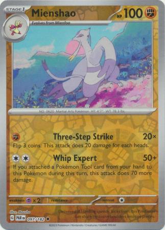 Mienshao - 097/182 - Uncommon - Reverse Holo available at 401 Games Canada