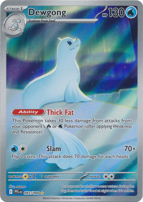 Dewgong - 097/094 - Illustration Rare