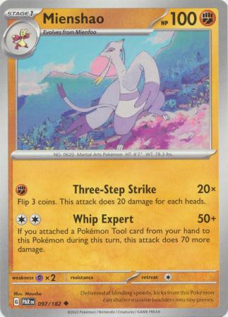 Mienshao - 097/182 - Uncommon available at 401 Games Canada