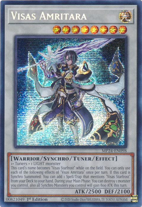 Visas Amritara - MP24-EN098 - Prismatic Secret Rare - 1st Edition