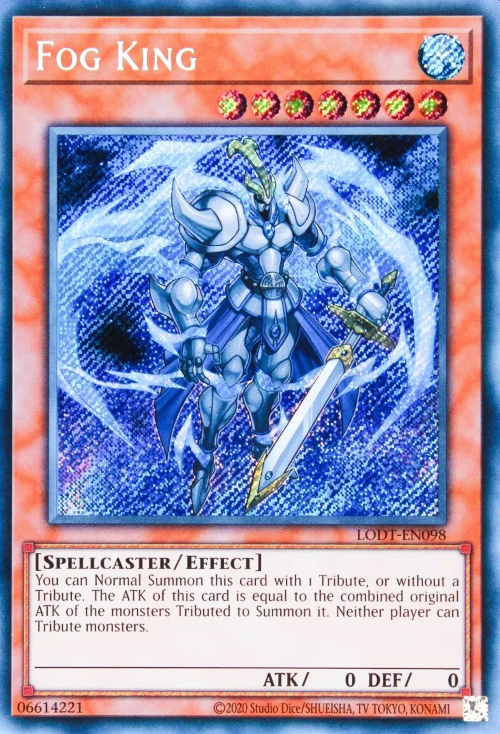 Fog King (2020 Date Reprint) - LODT-EN098 - Secret Rare