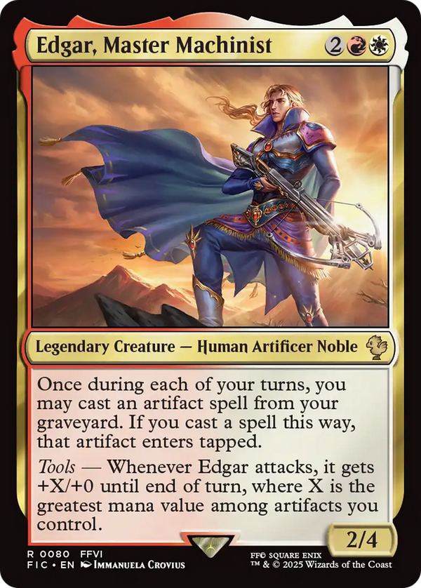 Edgar, Master Machinist (FIC)