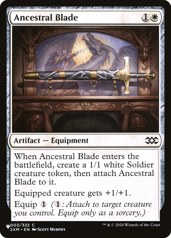 Ancestral Blade - 2XM Reprint (PLST)