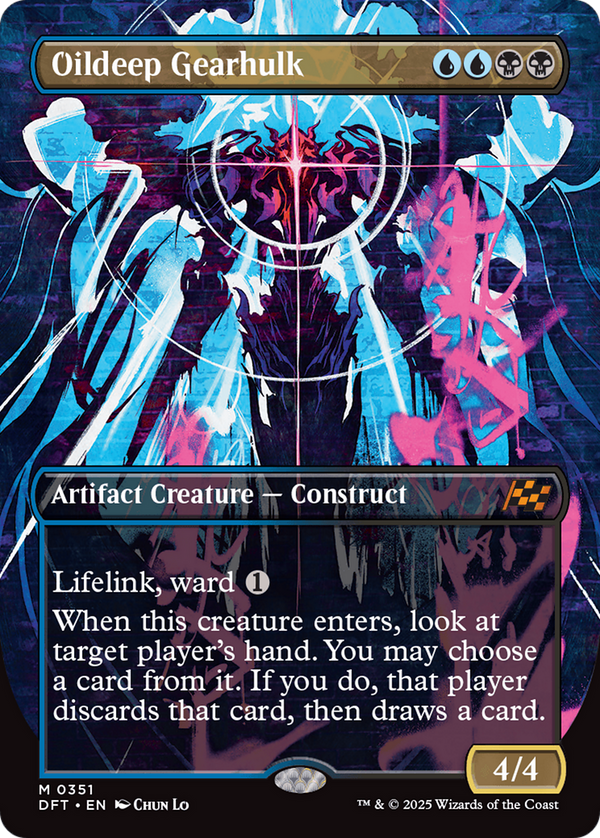 Oildeep Gearhulk - Borderless Graffiti Giant (DFT)