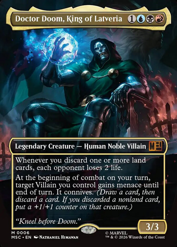 Doctor Doom, King of Latveria - Borderless (MSC)