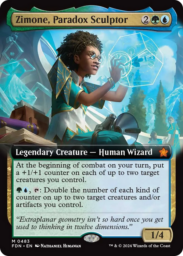 Zimone, Paradox Sculptor - Extended Art (FDN)