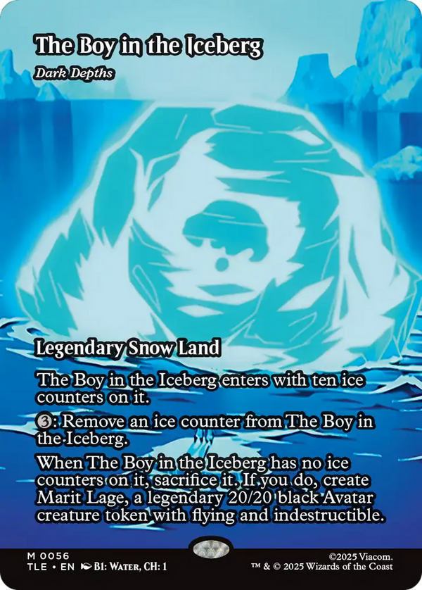 The Boy in the Iceberg // Dark Depths - Borderless Source Material (TLE)