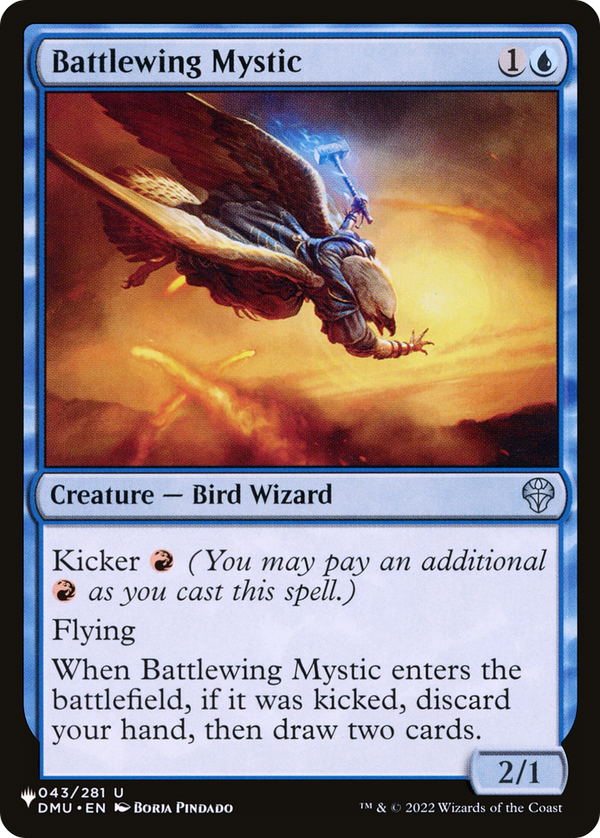Battlewing Mystic - DMU Reprint (PLST)