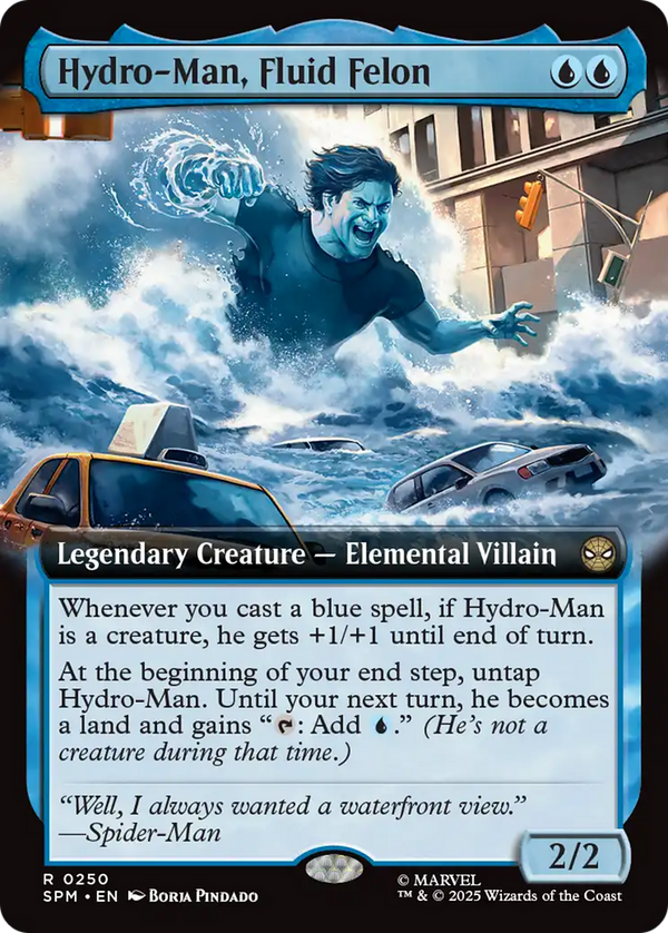 Hydro-Man, Fluid Felon - Extended Art (SPM)