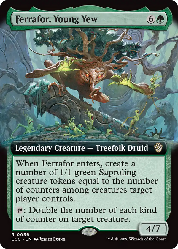 Ferrafor, Young Yew - Extended Art (ECC)