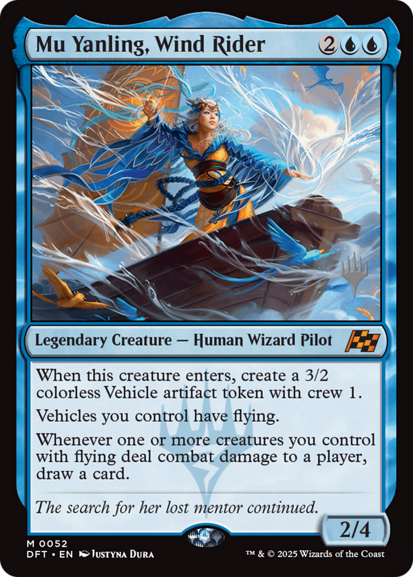 Mu Yanling, Wind Rider - Promo Pack (PDFT)