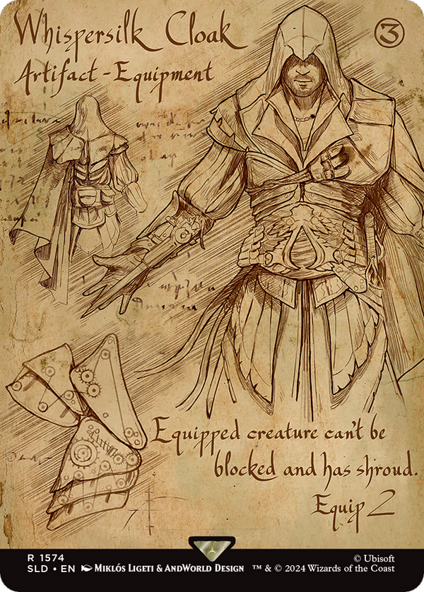 Whispersilk Cloak - Assassin's Creed: Da Vinci's Designs (SLD)
