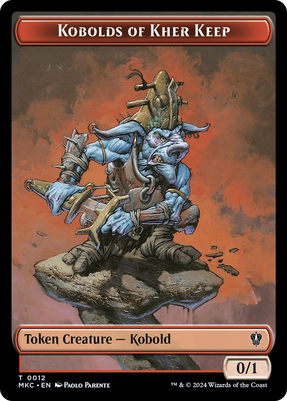 Kobolds of Kher Keep // Gold Token (TMKC)
