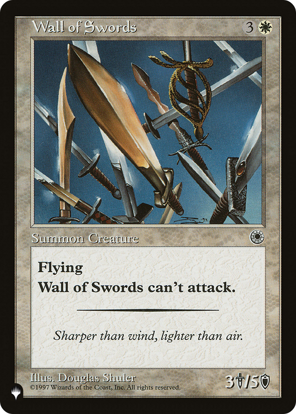 Wall of Swords - POR Reprint (PLST)