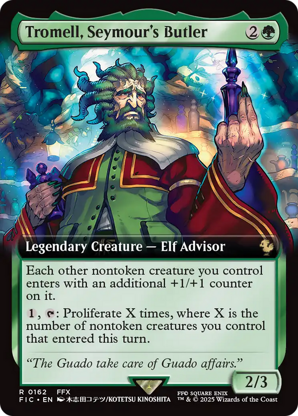 Tromell, Seymour's Butler - Extended Art (FIC)