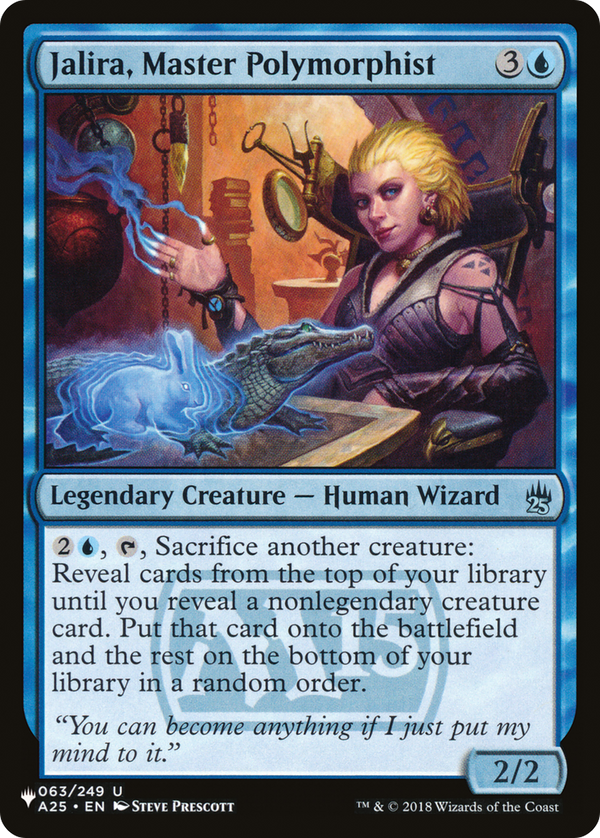 Jalira, Master Polymorphist - A25 Reprint (PLST)
