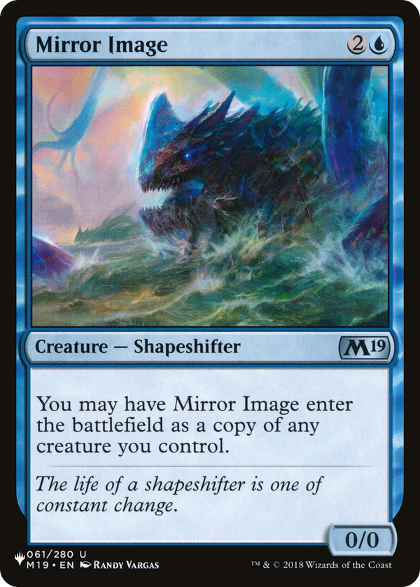 Mirror Image - M19 Reprint (PLST)