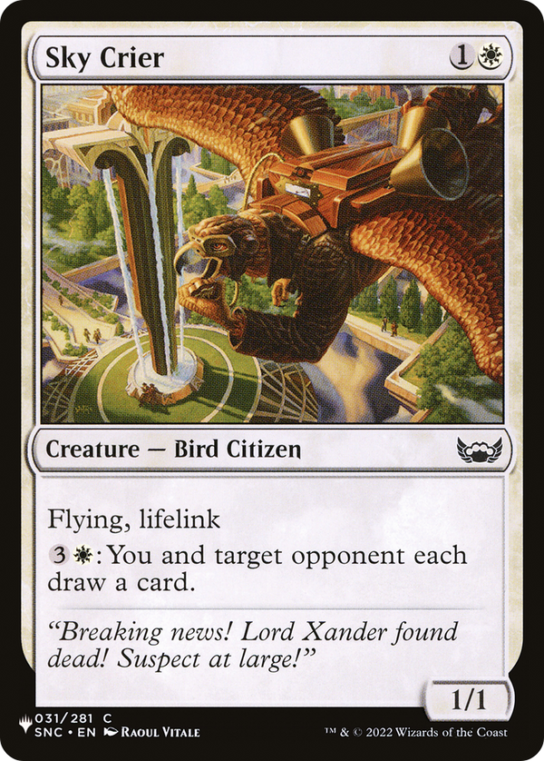 Sky Crier - SNC Reprint (PLST)
