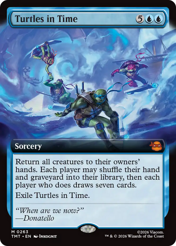 Turtles in Time - Extended Art (TMT)