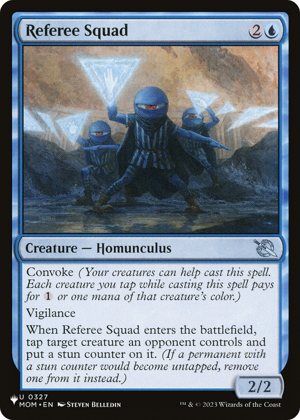 Referee Squad - MOM Reprint (PLST)