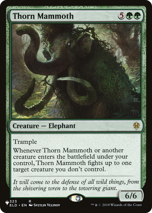 Thorn Mammoth - ELD Reprint (PLST)