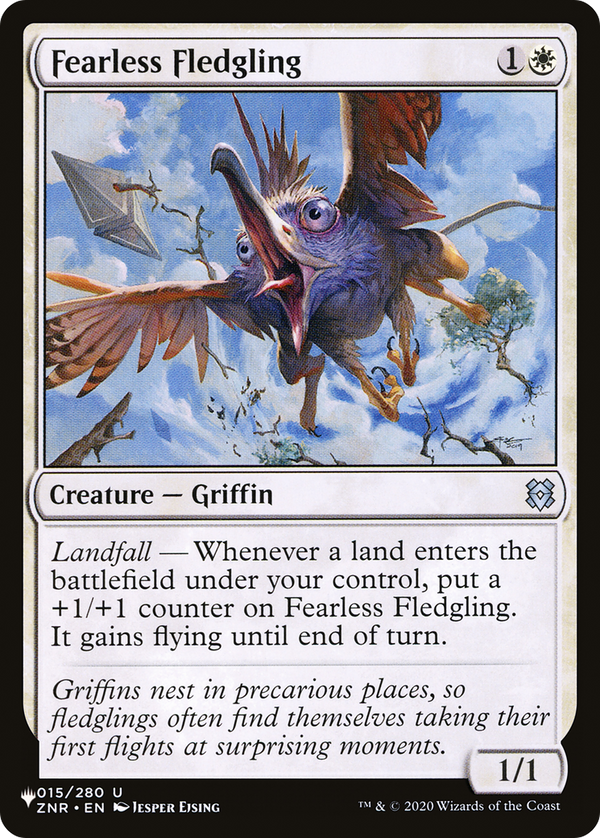 Fearless Fledgling - ZNR Reprint (PLST)