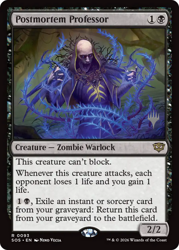 Postmortem Professor - Promo Pack (PSOS)