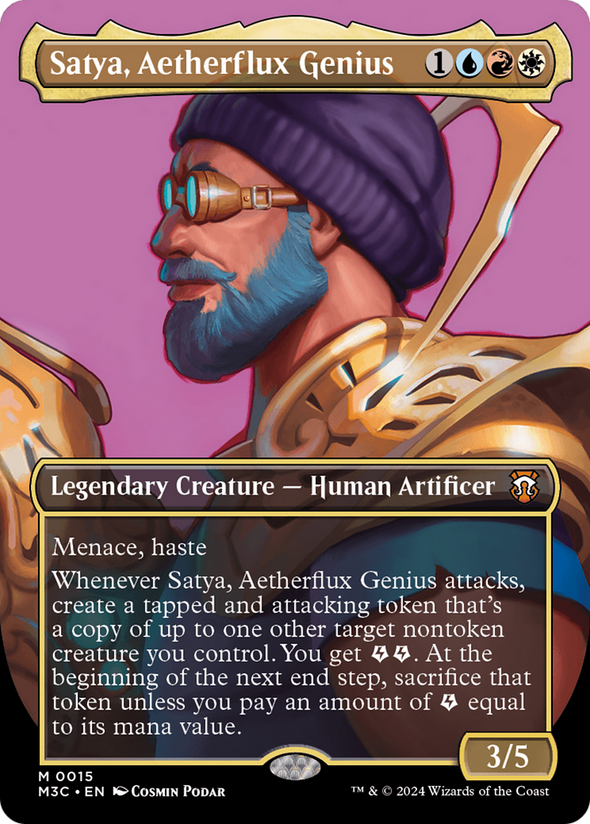 Satya, Aetherflux Genius - Borderless (M3C)