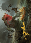 The Gitrog, Ravenous Ride - Gold Stamped Signature (AOTJ)