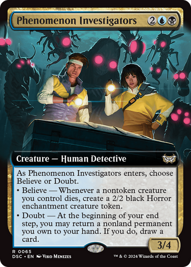 Phenomenon Investigators - Extended Art (DSC)