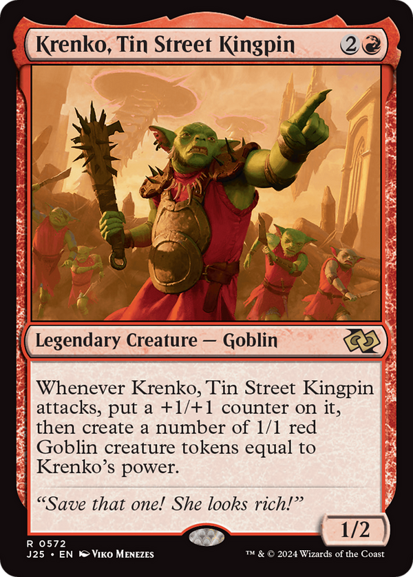 Krenko, Tin Street Kingpin (J25)