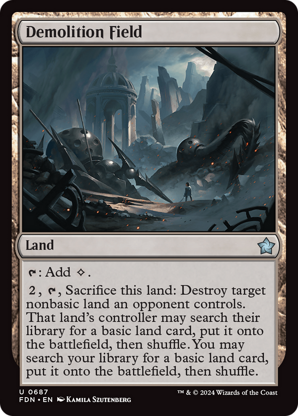Demolition Field (FDN)