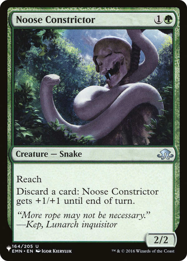 Noose Constrictor - EMN Reprint (PLST)