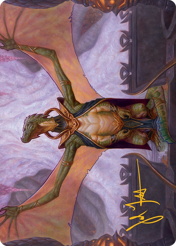 Kheru Goldkeeper - Art Series (Gold-Stamped Signature) (ATDM)