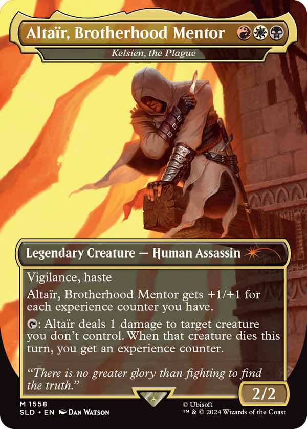 Altair, Brotherhood Mentor // Kelsien, the Plague - Assassin's Creed: Lethal Legends (SLD)