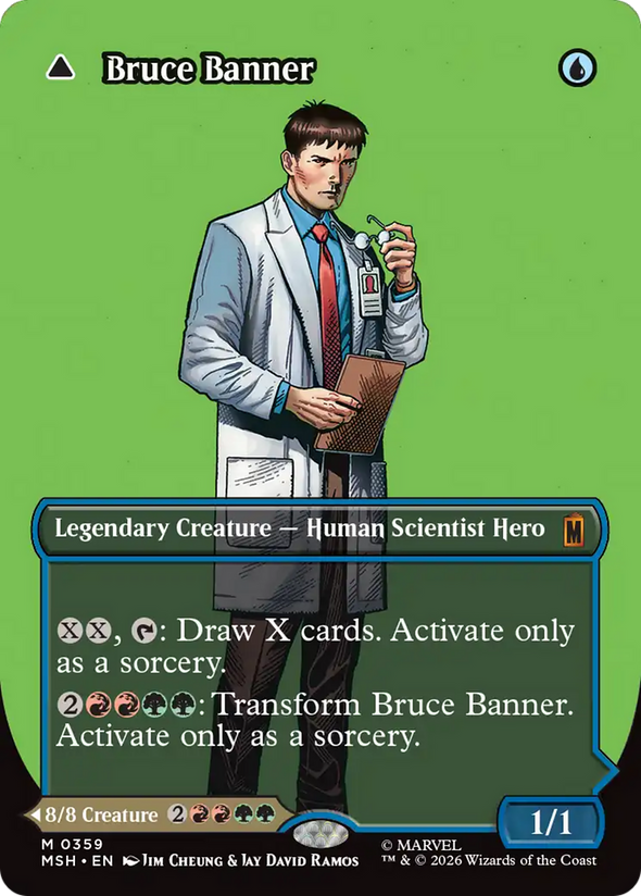 Bruce Banner // The Incredible Hulk - Logo Showcase (MSH) (Pre-Order)