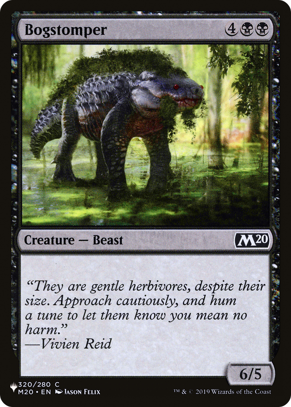 Bogstomper - M20 Reprint (PLST)