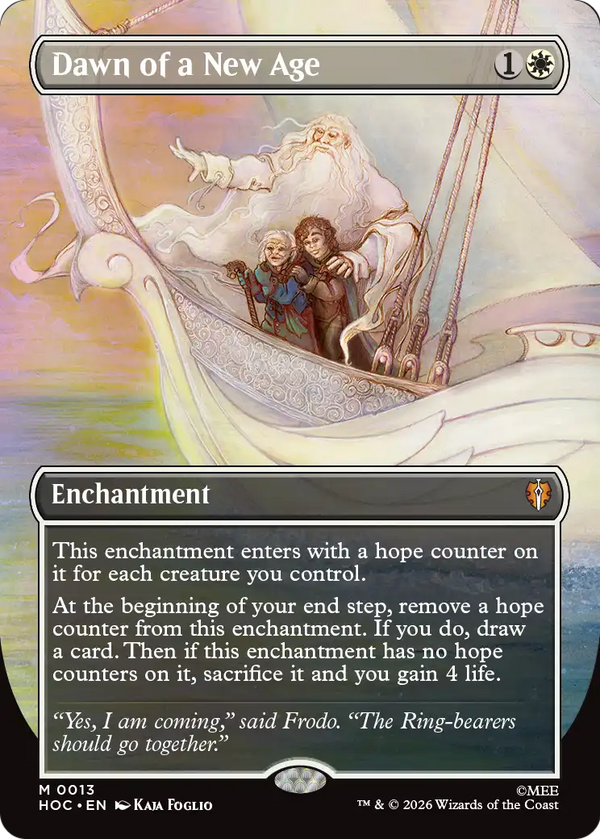 Dawn of a New Age - Borderless (HOC)