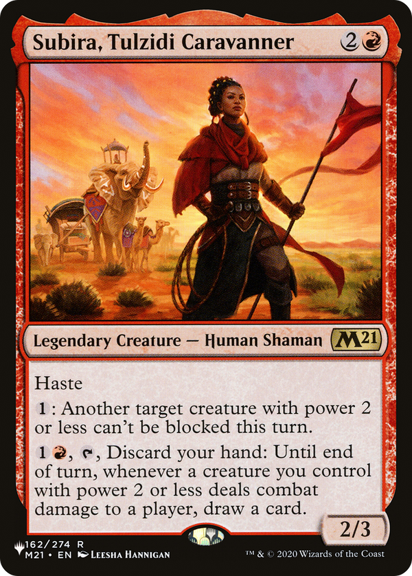 Subira, Tulzidi Caravanner - M21 Reprint (PLST)