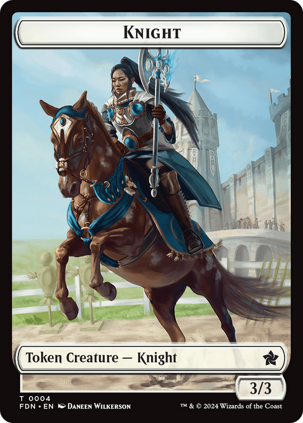 Knight //Human Token (TFDN)