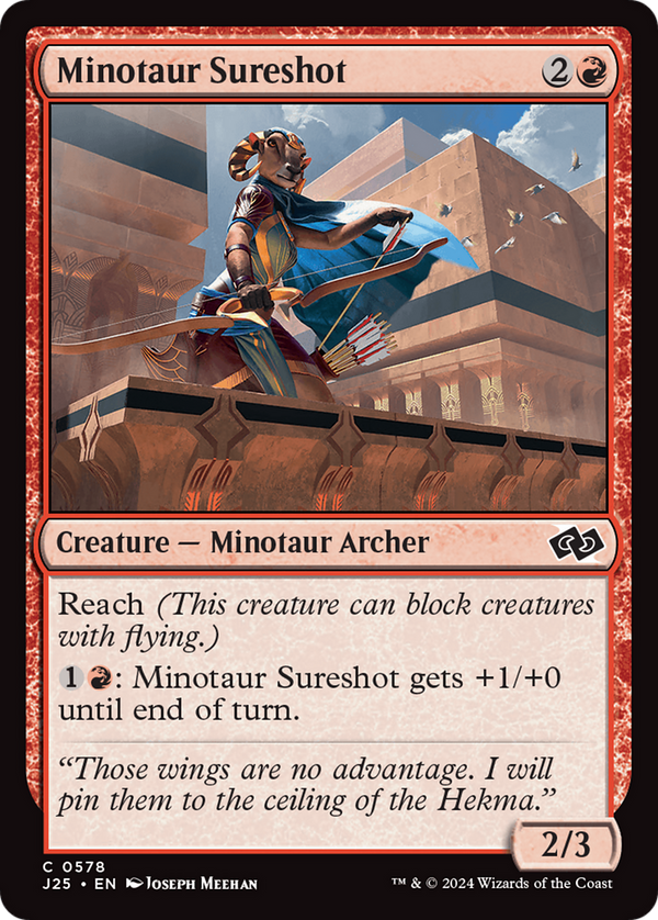 Minotaur Sureshot (J25)
