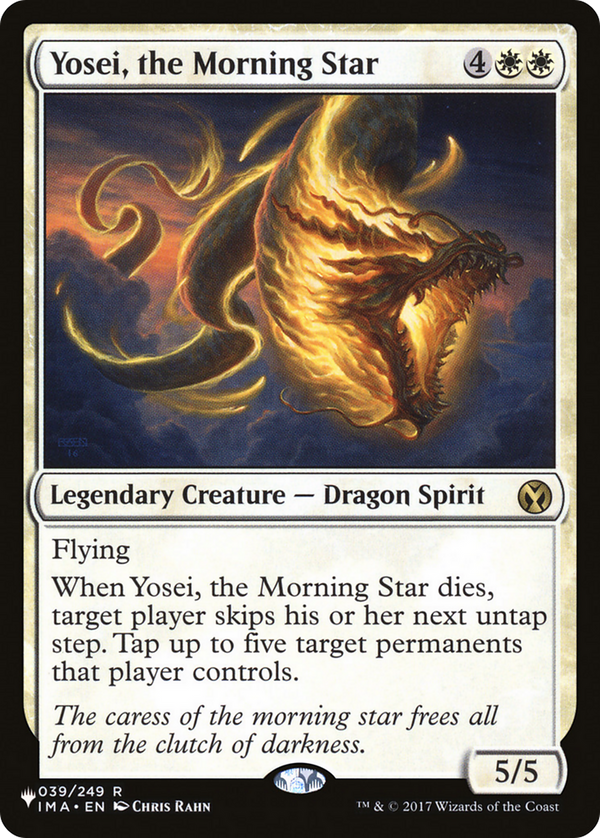 Yosei, the Morning Star - IMA Reprint (PLST)