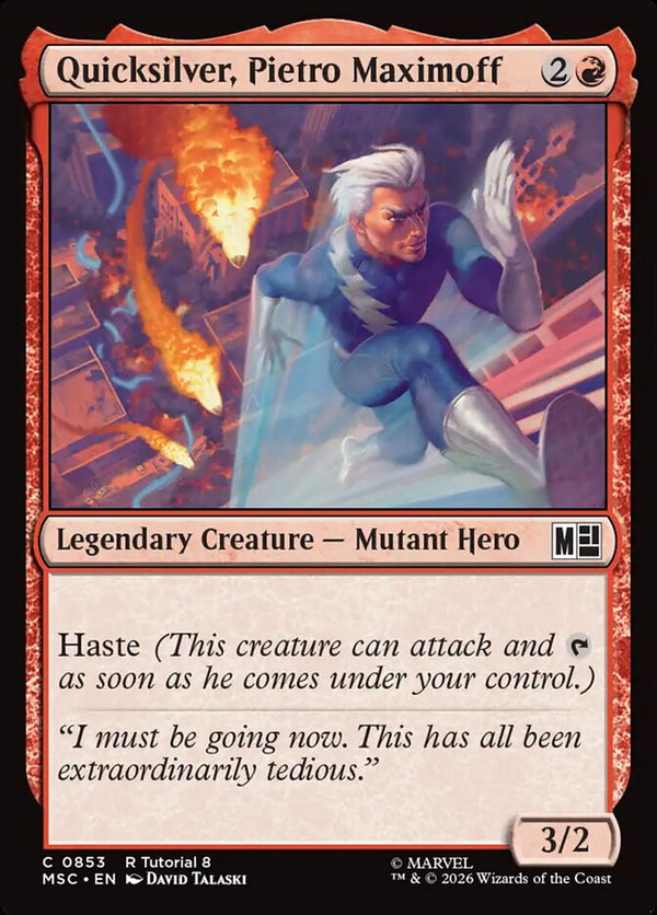 Quicksilver, Pietro Maximoff (MSC)