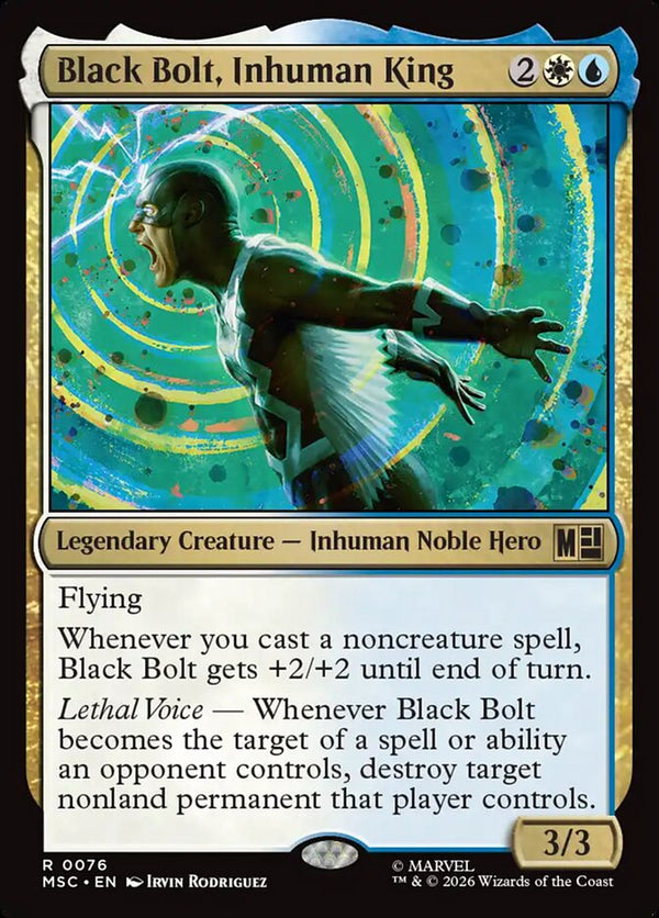Black Bolt, Inhuman King (MSC)