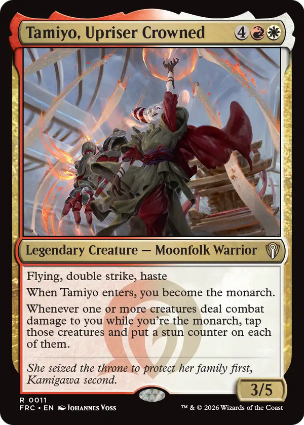 Tamiyo, Upriser Crowned (FRC) (Pre-Order)