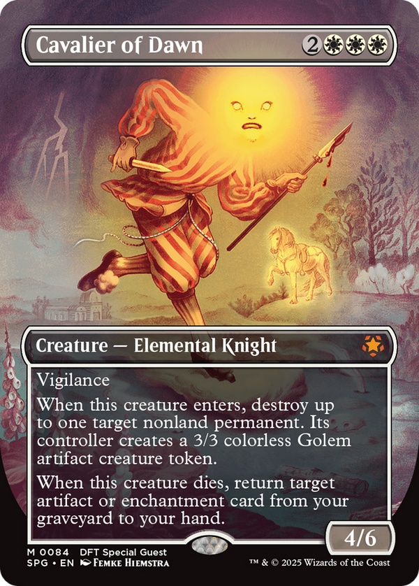 Cavalier of Dawn - Borderless (SPG)