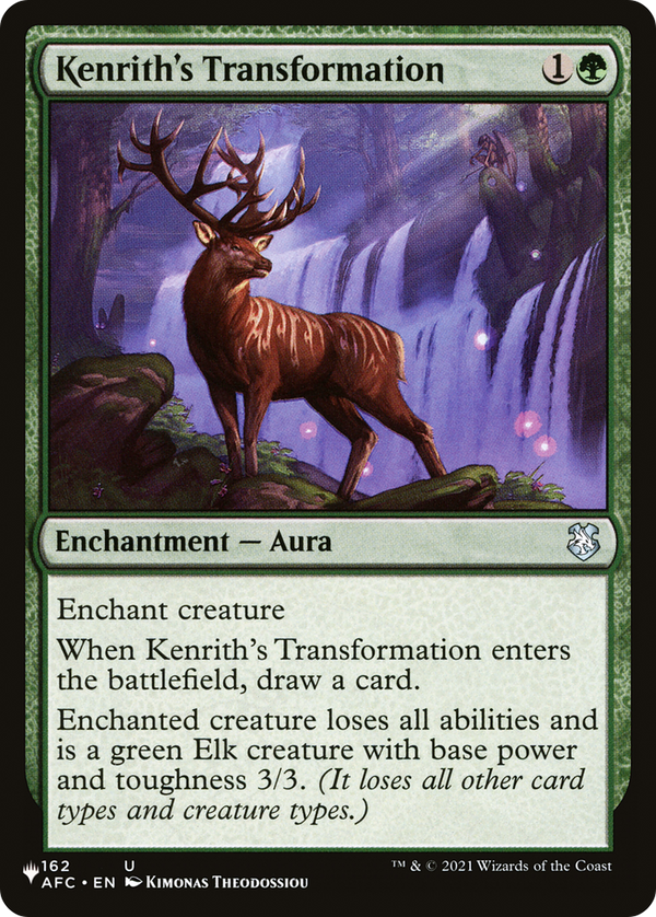 Kenrith's Transformation - AFC Reprint (PLST)