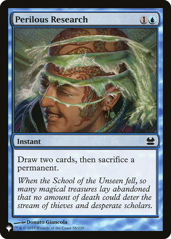 Perilous Research - MMA Reprint (PLST)