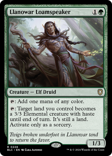 Llanowar Loamspeaker (BLC)