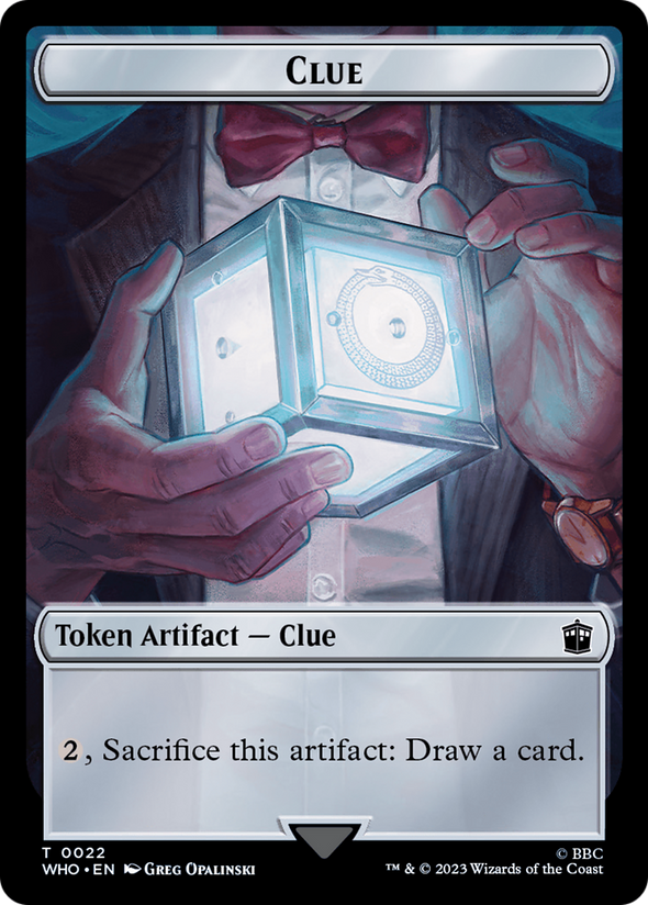 Clue (022) // Human Noble Token (TWHO)